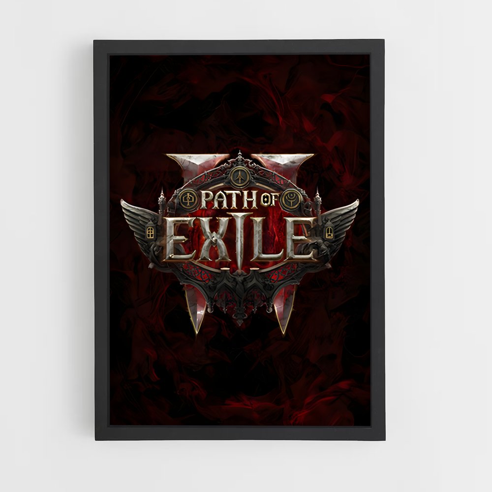 Poster Chemin de l'Exil – affiche Path of exile (vue 2)